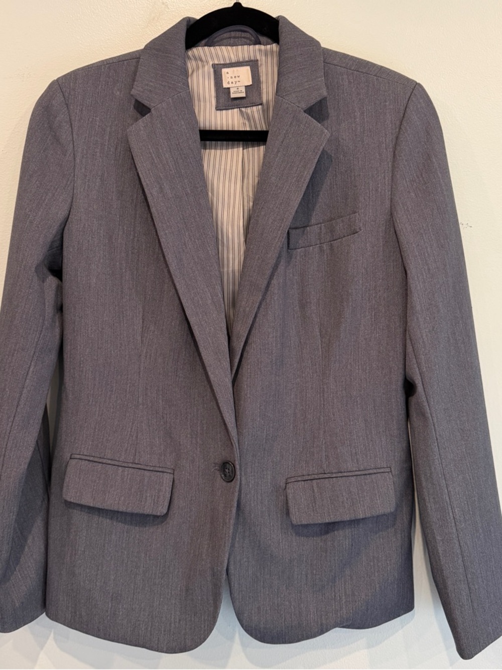 a new day Gray Women's Tailored Blazer